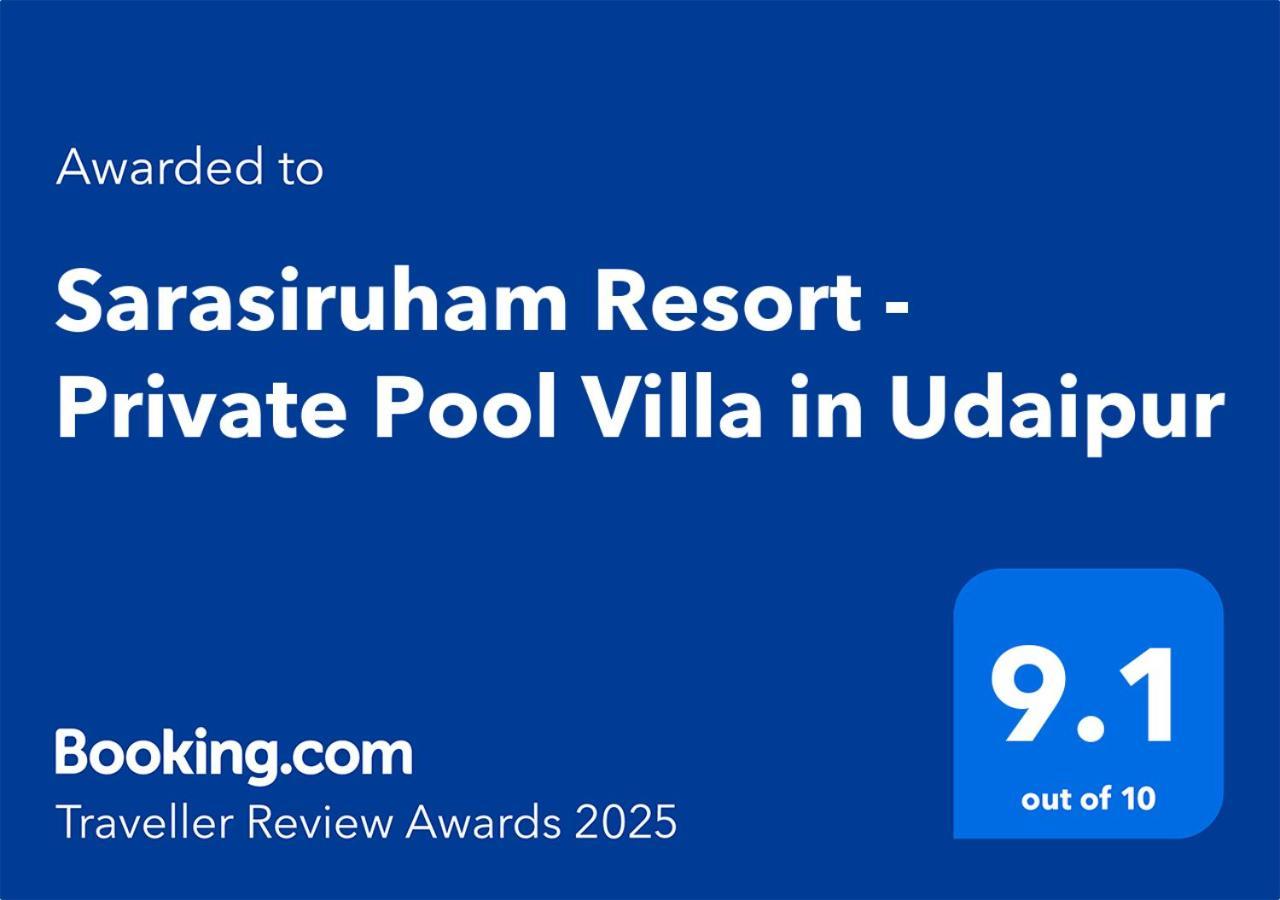 Sarasiruham Resort - Private Pool Villa In Udaipur Extérieur photo